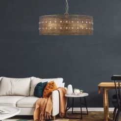 23.5" 3-Light Bryar Chandelier Brass/Crystal - River Of Goods -Light Up Deals Store GUEST 003998eb e8ce 4fef 957d 696eafc3d669