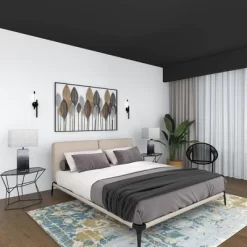 Polystone Table Lamp With Square Shade Gray - Olivia & May -Light Up Deals Store GUEST 090bf398 12b2 4389 b371 43894378ab09