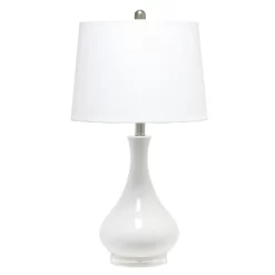 Droplet Table Lamp With Fabric Shade - Lalia Home -Light Up Deals Store GUEST 0dd02b84 f1d3 4f40 9427 d55f407de98a