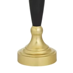 360 Lighting Kamila Traditional Table Lamps 27" Tall Set Of 2 Gold Black With Dual USB Charging Ports White Drum Shade For Bedroom Bedside Family Desk -Light Up Deals Store GUEST 10dbdf49 c7cd 4ad3 a27f baacfb339572