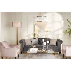 Vienna Full Spectrum Pioggia Chrome Pendant Chandelier 23 1/2" Wide Modern Crystal 5-Light Fixture For Dining Room House Foyer Kitchen Island Entryway -Light Up Deals Store GUEST 16c49be9 0907 41a6 a993 9c9fa7cec1b3