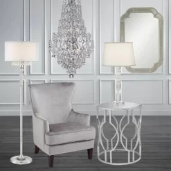 Vienna Full Spectrum Marilyn Chrome Pendant Chandelier 18 1/4" Wide Modern Clear Crystal 5-Light Fixture For Dining Room House Foyer Kitchen Island -Light Up Deals Store GUEST 1ccfa497 d8aa 474e 8784 810da08d0151