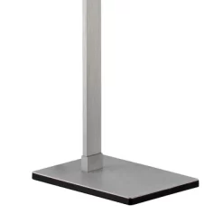 Possini Euro Design Bentley Modern Task Floor Lamp 61" Tall Silver LED Touch On Off Adjustable Head For Living Room Reading Bedroom Office House Home -Light Up Deals Store GUEST 1d99d288 b8cc 4b78 b7e1 218e1d2df1b8