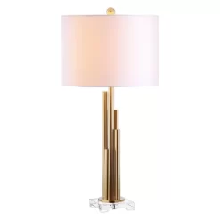 (Set Of 2) 32" Hopper Table Lamp Brass Gold (Includes LED Light Bulb) - Safavieh -Light Up Deals Store GUEST 1f77c6ac 6368 4fbf 9c0e 5f2322f0aad8