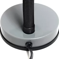 14.25" Traditional Fundamental Metal Desk Task Lamp And Bowl Shaped Shade With Flexi Gooseneck Slate Gray - Creekwood Home -Light Up Deals Store GUEST 274a6e30 dae4 4073 a55c 9ca85188e535