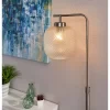 Vivian Floor Lamp Silver - Adesso