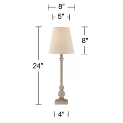 Regency Hill Loreno Traditional Buffet Table Lamps 24" High Set Of 2 Whitewashed Oatmeal Linen Drum Shade For Bedroom Living Nightstand Family Room 11 Regency Hill Loreno Traditional Buffet Table Lamps 24" High Set Of 2 Whitewashed Oatmeal Linen Drum Shade For Bedroom Living Nightstand Family Room -Light Up Deals Store GUEST 306610cb e6f2 473b bdd9 8b014e1575d7