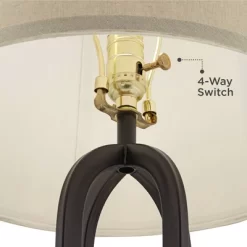 360 Lighting Marcel Modern Table Lamps Set Of 2 With Square Risers 24 1/4" High LED Nightlight USB Charging Port Black Natural Shade For Bedroom Desk 9 360 Lighting Marcel Modern Table Lamps Set Of 2 With Square Risers 24 1/4" High LED Nightlight USB Charging Port Black Natural Shade For Bedroom Desk -Light Up Deals Store GUEST 35851e51 5193 415d 90d2 e8d343708ea5