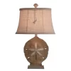 31" Sand Dollar Seashell Table Lamp - StyleCraft
