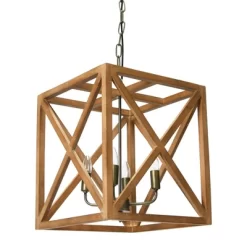 Metal/Wood Chandelier Natural Brown - Storied Home 13 Metal/Wood Chandelier Natural Brown - Storied Home -Light Up Deals Store GUEST 3ee85639 5f22 4459 b0c5 7ad9d95129d5