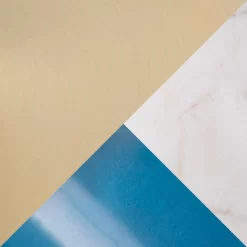 73" Marcel Floor Lamp Blue/Gold/White - LumiSource -Light Up Deals Store GUEST 48fee0c2 385d 4162 941f bf2fea0b645f