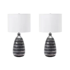 NuLOOM Chancey 25" Glass Table Lamp -Light Up Deals Store GUEST 4f2f0149 2c0b 41f5 833c dcceddc787d2