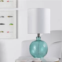Glass Table Lamp Blue - StyleCraft -Light Up Deals Store GUEST 4fefd256 a650 44d8 82a5 914fb6980638