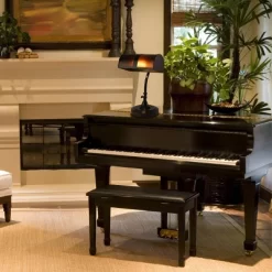 Bankers Lamp With Amber Mica Shade (Includes LED Light Bulb) -Light Up Deals Store GUEST 513e9d33 f283 4b00 b3db 5d6d7bdecdcd