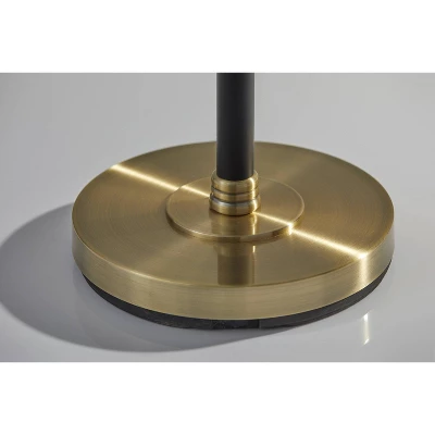 71" Bergen Collection Torchiere Black - Adesso 6 71" Bergen Collection Torchiere Black - Adesso - Image 6