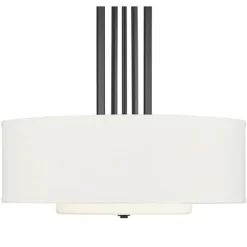 Possini Euro Design Sundry Semi Gloss Black Drum Pendant Chandelier 24" Wide Modern Double Shade 4-Light Fixture For Dining Room Foyer Kitchen Island 10 Possini Euro Design Sundry Semi Gloss Black Drum Pendant Chandelier 24" Wide Modern Double Shade 4-Light Fixture For Dining Room Foyer Kitchen Island -Light Up Deals Store GUEST 52fd8ca0 abd5 4f7d 82a5 a77989eb47f4