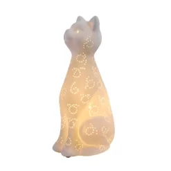 Porcelain Kitty Cat Shaped Animal Light Table Lamp White - Simple Designs 7 Porcelain Kitty Cat Shaped Animal Light Table Lamp White - Simple Designs -Light Up Deals Store GUEST 5b1ec629 ced7 41aa b348 4faac7e455cd