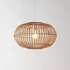 17.5" 1-Light Leo Farmhouse Coastal Rattan LED Pendant Brown - JONATHAN Y 19 17.5" 1-Light Leo Farmhouse Coastal Rattan LED Pendant Brown - JONATHAN Y -Light Up Deals Store GUEST 5d12d1d1 2c0e 4d02 81e2 b244a7d6a83f