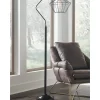 Makeika Metal Floor Lamp Black - Signature Design By Ashley