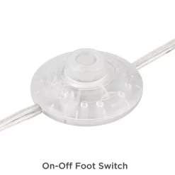 360 Lighting Modern Art Deco Arc Floor Lamp 64" Tall Warm Gold Metal White Fabric Drum Shade For Living Room Reading Family Bedroom Office House Home -Light Up Deals Store GUEST 650ef3f7 9598 4e64 8980 5ae18c22dca4