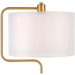 Possini Euro Design Carlyle Gold Black USB Desk Lamps Set Of 2 With Smart Socket -Light Up Deals Store GUEST 660d6520 6604 4f20 9f83 1d5a15698403