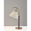 Jerome Table Lamp Black/Antique Brass - Adesso