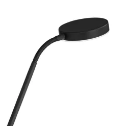 360 Lighting Taylor Modern Torchiere Floor Lamp With Side Light 72" Tall Satin Black LED Adjustable For Living Room Reading Bedroom Office House Home -Light Up Deals Store GUEST 6f21373a d8c6 487e 9899 51cfaeadedc3