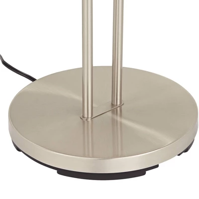 360 Lighting Canby Modern Torchiere Floor Lamp With Side Light 72" Tall Brushed Nickel Dimmable LED For Living Room Reading Bedroom Office House Home 6 360 Lighting Canby Modern Torchiere Floor Lamp With Side Light 72" Tall Brushed Nickel Dimmable LED For Living Room Reading Bedroom Office House Home - Image 6