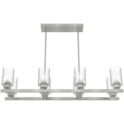 8-Light Hartland Linear Chandelier - Hunter Fan -Light Up Deals Store GUEST 775cad00 e80e 4ead b540 e953a18aac5b
