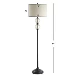 60" Glass/Metal January Floor Lamp (Includes LED Light Bulb) Black - JONATHAN Y 5 60" Glass/Metal January Floor Lamp (Includes LED Light Bulb) Black - JONATHAN Y -Light Up Deals Store GUEST 7c07154b ed48 4715 9cef 79b1418d04bd
