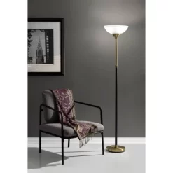 71" Bergen Collection Torchiere Black - Adesso 13 71" Bergen Collection Torchiere Black - Adesso -Light Up Deals Store GUEST 7f37f265 0077 48e5 bea1 39c46d9541ca