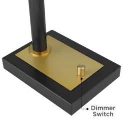 Possini Euro Design Possini Euro Hayven Desk Lamp With Dual USB Ports In Warm Gold With Black -Light Up Deals Store GUEST 803510c7 2b5b 4fe8 b2dc 1a49955b967e