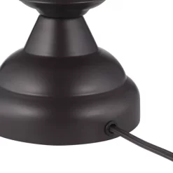 360 Lighting Grant Rustic Industrial Table Lamps 26 1/2" High Set Of 2 Bronze Metal Cage Taupe Drum Shade For Bedroom Living Room Bedside Nightstand -Light Up Deals Store GUEST 83c607dc e7a7 4db6 b965 fb0ad30c170b