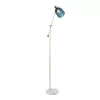 73" Marcel Floor Lamp Blue/Gold/White - LumiSource