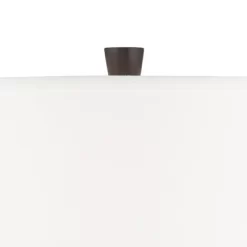 360 Lighting Anna Modern Coastal Table Lamps 27 1/4" Tall Set Of 2 Beige White Tapered Drum Shade For Bedroom Living Room Bedside Nightstand Office -Light Up Deals Store GUEST 881f5407 f1e8 4c37 be27 df8a68003447