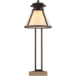 Franklin Iron Works Maricopa Rustic Farmhouse Desk Lamp 21 1/4" High Bronze Metal With USB And AC Power Outlet Mica Shade For Bedroom Living Room Home 15 Franklin Iron Works Maricopa Rustic Farmhouse Desk Lamp 21 1/4" High Bronze Metal With USB And AC Power Outlet Mica Shade For Bedroom Living Room Home -Light Up Deals Store GUEST 8f2fa31d 0e16 40cf 9cdc 5761b8ff99b8