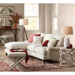 Possini Euro Design Surveyor Modern Tripod Floor Lamp 57 1/2" Tall Cherry Wood Adjustable Beige Linen Drum Shade For Living Room Bedroom Office House -Light Up Deals Store GUEST 911bf48a 0438 4dcf 84ea 9693291a7365