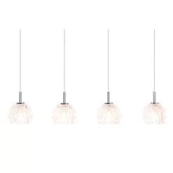Lanson Pendant Chrome/Clear - Safavieh -Light Up Deals Store GUEST 93103299 83bc 4763 9796 6a8a520afeda