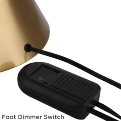 Possini Euro Design Piazza Modern Torchiere Floor Lamp With Gold Riser 78" Tall Black Brass Metal White Glass Shade For Living Room Bedroom Office -Light Up Deals Store GUEST 9367d567 ec1e 467b 8b05 931cbbd671c2