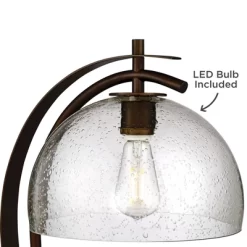 Possini Euro Design Modern Desk Lamps Set Of 2 With USB Port 22 1/2" High Bronze LED Clear Seeded Glass Shade For Bedroom Office 12 Possini Euro Design Modern Desk Lamps Set Of 2 With USB Port 22 1/2" High Bronze LED Clear Seeded Glass Shade For Bedroom Office -Light Up Deals Store GUEST 94f8b08b 460e 4367 b974 fdf11d3b35a4