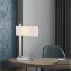 Contemporary Metal Desk Lamp Brushed Steel With USB Port - Cal Lighting