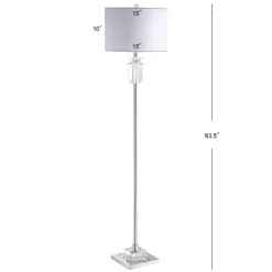 63" Crystal/Metal Aria Floor Lamp (Includes LED Light Bulb) Clear - JONATHAN Y 5 63" Crystal/Metal Aria Floor Lamp (Includes LED Light Bulb) Clear - JONATHAN Y -Light Up Deals Store GUEST 9b0bd463 9bf4 4013 b00c 2bc097cc4516
