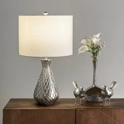 NuLOOM Layton 14" Metal Table Lamp