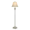 61" Seashell Floor Lamp Coastal Cream - StyleCraft