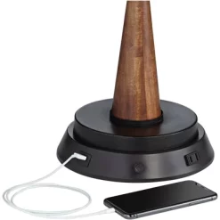 360 Lighting Modern Table Lamp With Dimmable USB And Outlet Workstation Base 24.5" High Bronze Tan Fabric Cylinder For Living Room Desk Bedroom 9 360 Lighting Modern Table Lamp With Dimmable USB And Outlet Workstation Base 24.5" High Bronze Tan Fabric Cylinder For Living Room Desk Bedroom -Light Up Deals Store GUEST a3ecd351 2035 4094 a9bc 1b43876d0a1e