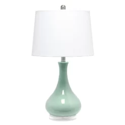 Droplet Table Lamp With Fabric Shade - Lalia Home -Light Up Deals Store GUEST a43d52bd b7e5 42df a7cb f98ad199a750