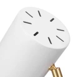 15" Novogratz X Globe Athena White Desk Lamp - Globe Electric -Light Up Deals Store GUEST a4f96b92 4e25 49ab b108 dbd9ad253c2d