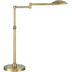 Possini Euro Design Possini Euro Warm Gold LED Swing Arm Desk Lamp -Light Up Deals Store GUEST a8080915 3e5e 48ec 9460 7229189ffa29