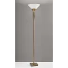 71" Murphy Torchiere Brass - Adesso