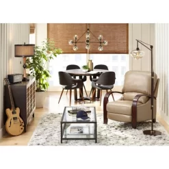 Franklin Iron Works Hunter Modern Rustic Farmhouse Table Lamp 29 3/4" Tall Cherry Wood Bronze Metal Double Drum Shade For Bedroom Living Room House -Light Up Deals Store GUEST a919968d 061e 4fd9 98a5 0ba8249f8cdf